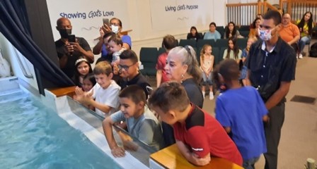 Baptism Service at FMC